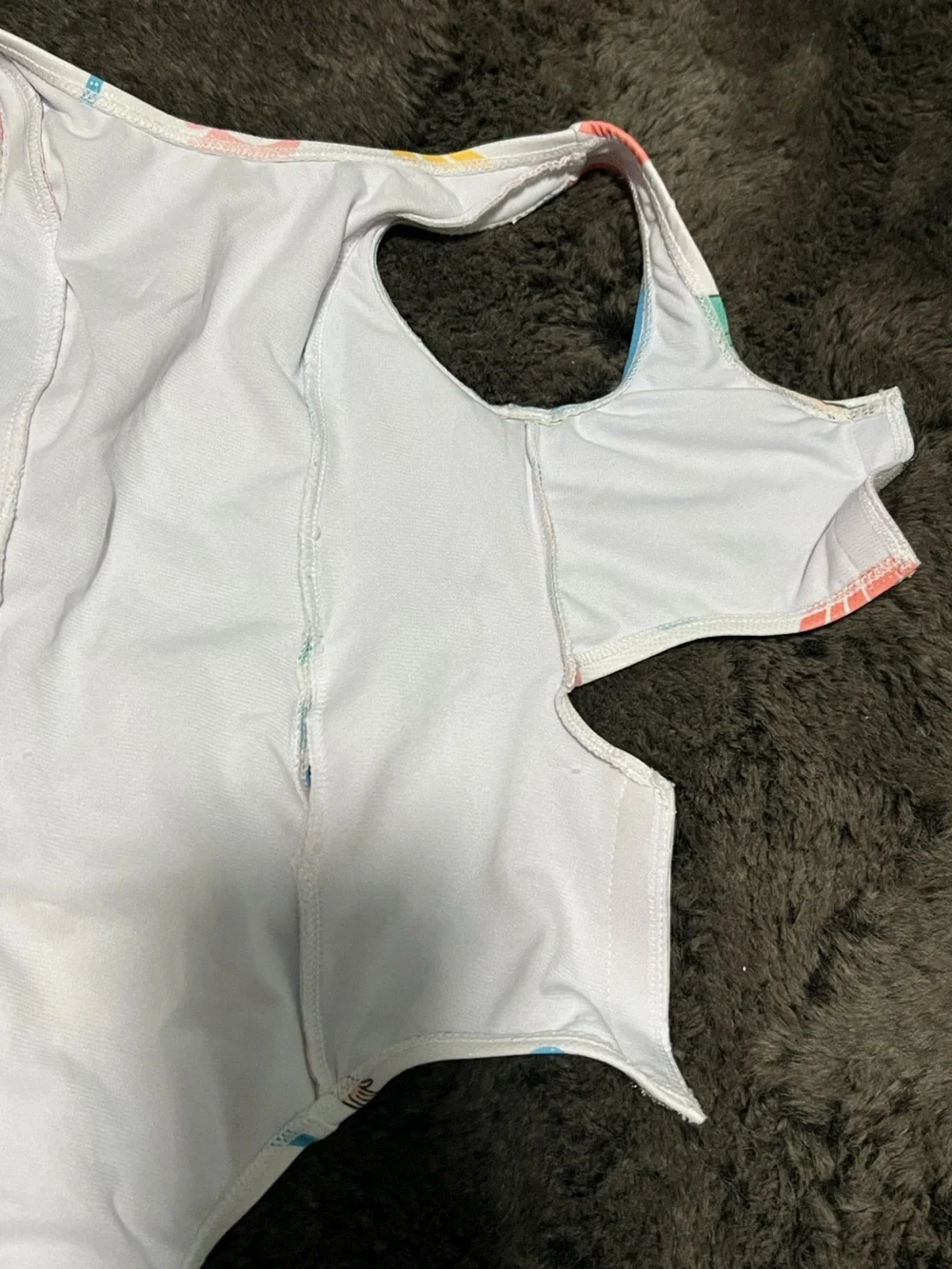 Girls Disney Ariel Mermaid One-Piece Swimsuit Size 4